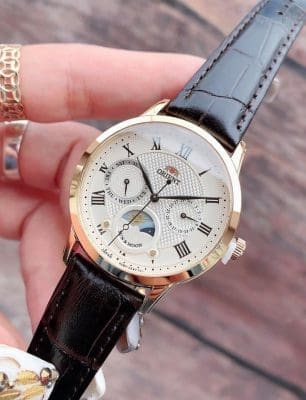Đồng hồ nữ ORIENT SUN AND MOON RA-KA0003S00C