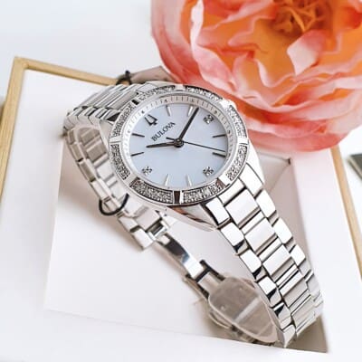 Đồng hồ nữ Bulova Sutton Diamond 96R228